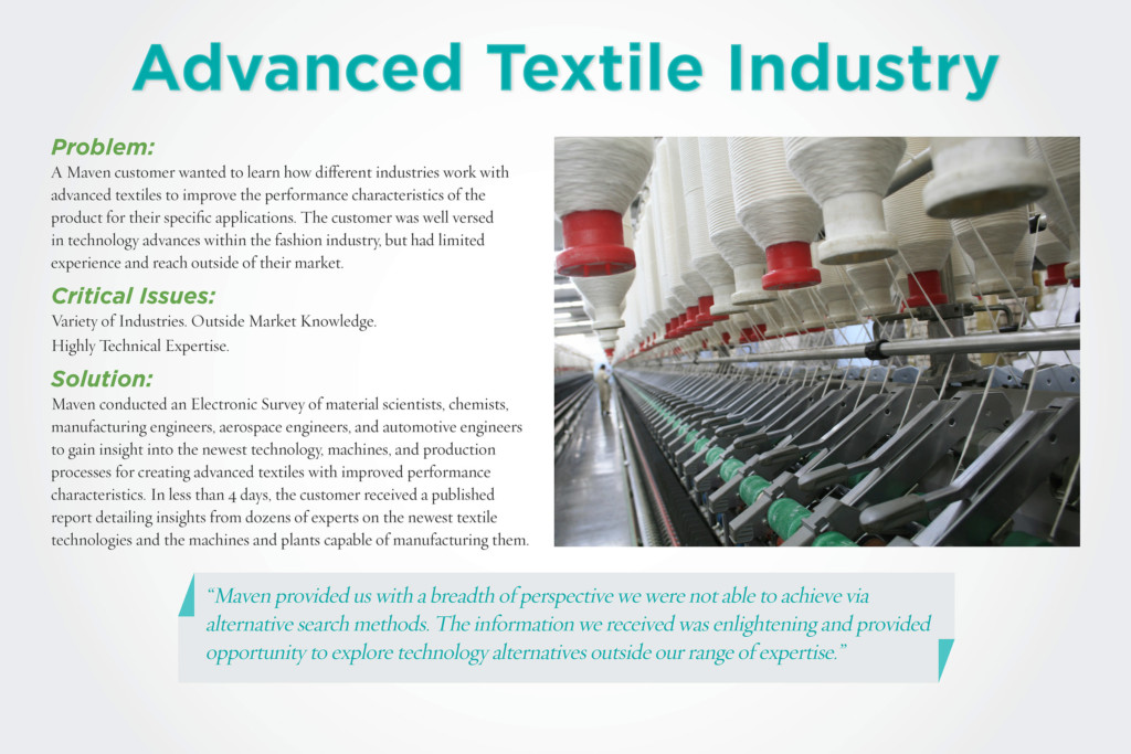 Textile trauma case study picture