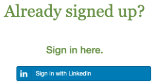 LinkedIn sign in Using LinkedIn with Maven
