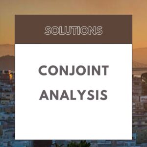 Conjoint Analysis Conjoint Analysis Platform Access