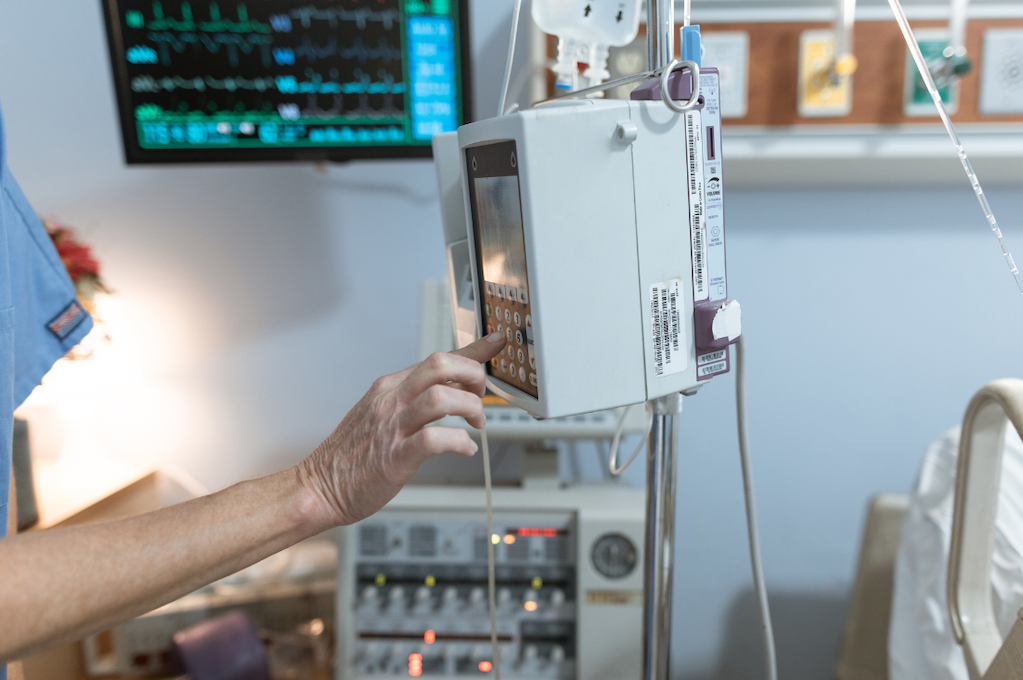 Acute Care Products – pumps, IV, anesthesia, pain management, vascular access