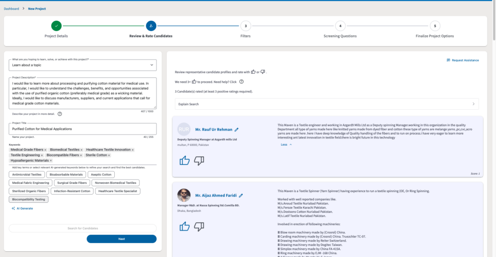 Screenshot 2026 04 22 at 11.37.05 AM Expert Interviews Landing Page