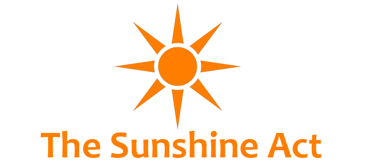 sunshine act Healthcare & Life Sciences Landing Page